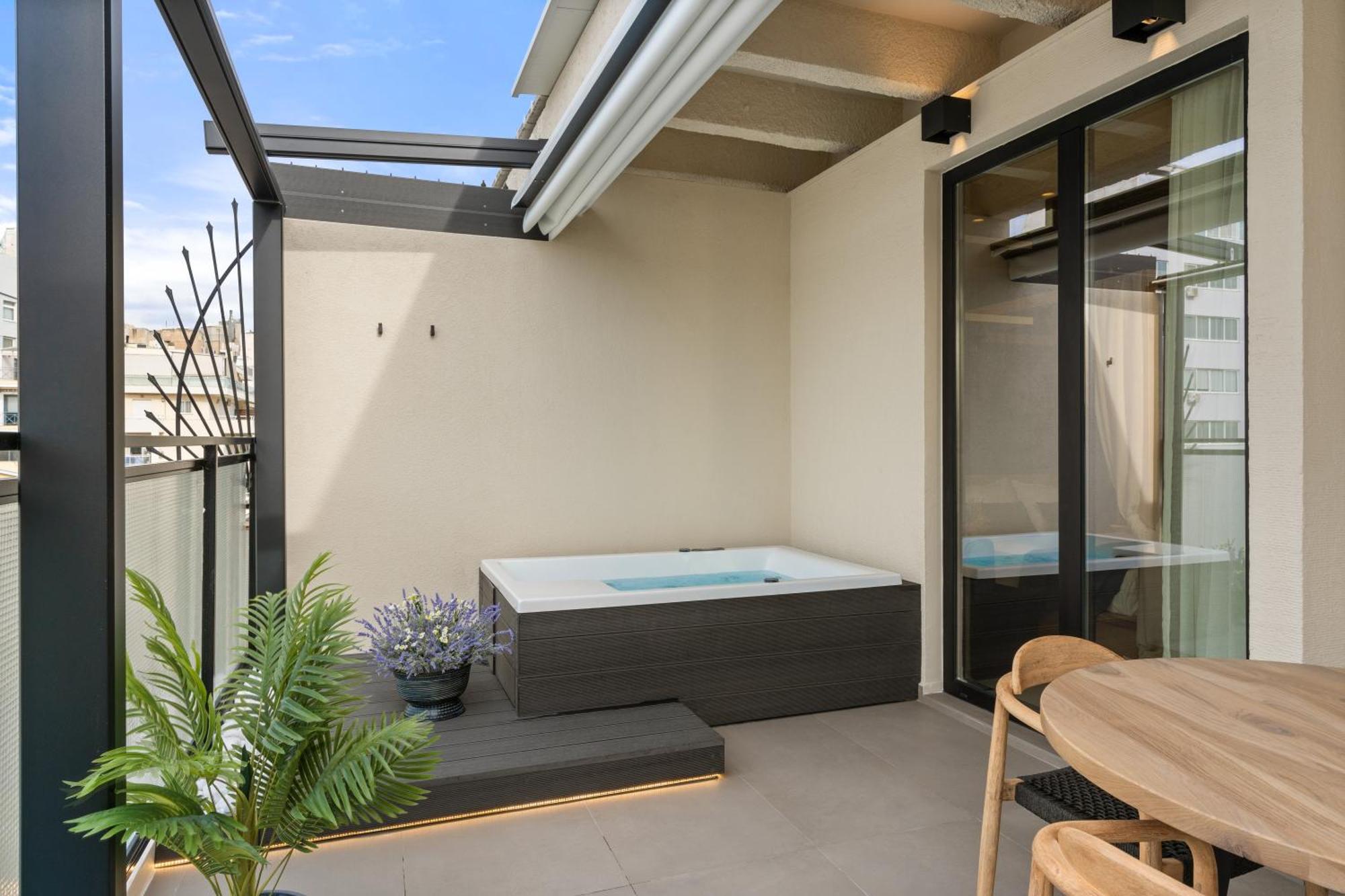 Acron 12 Penthouse Acropolis Suites Athen Exterior foto