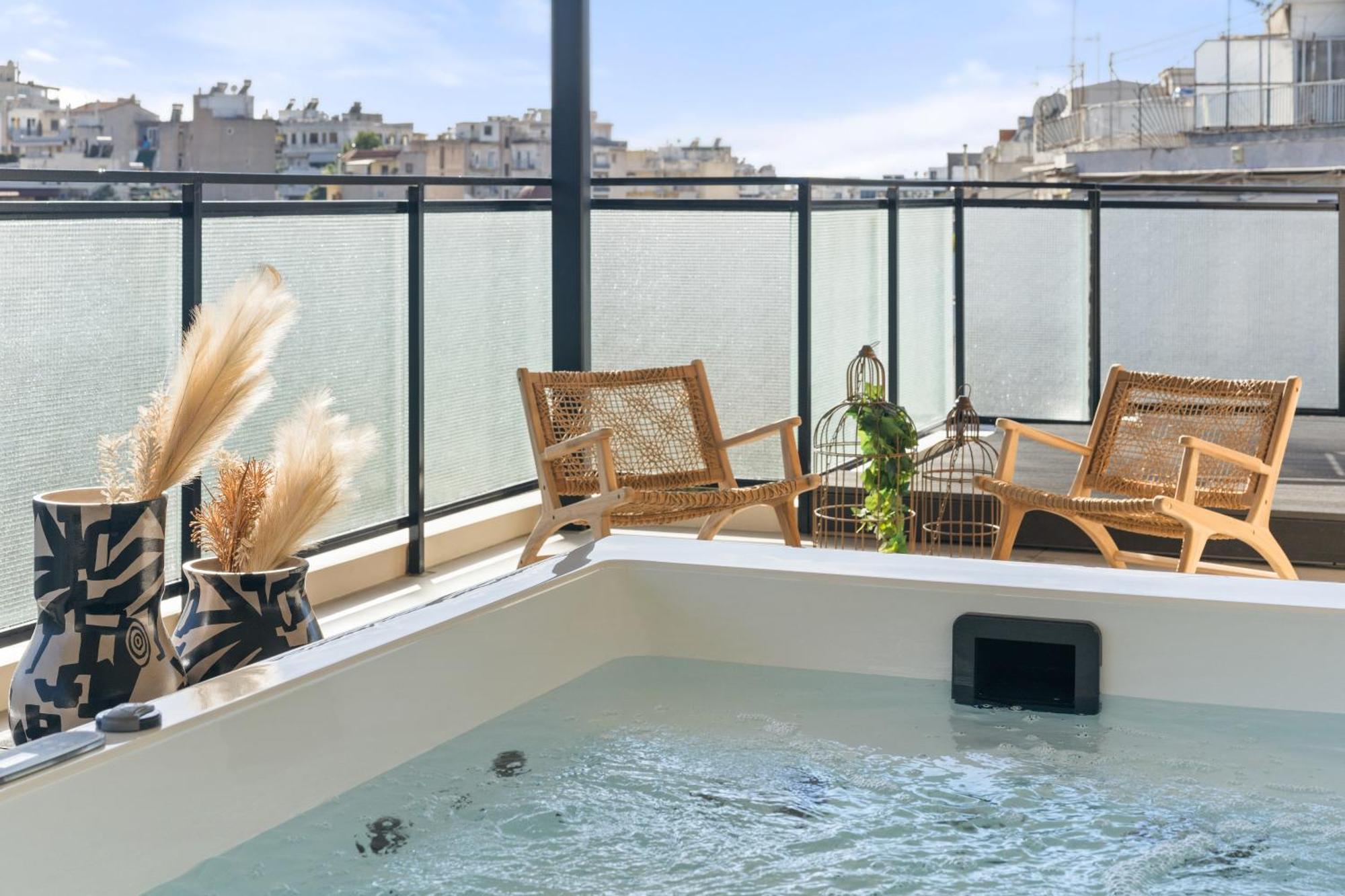 Acron 12 Penthouse Acropolis Suites Athen Exterior foto