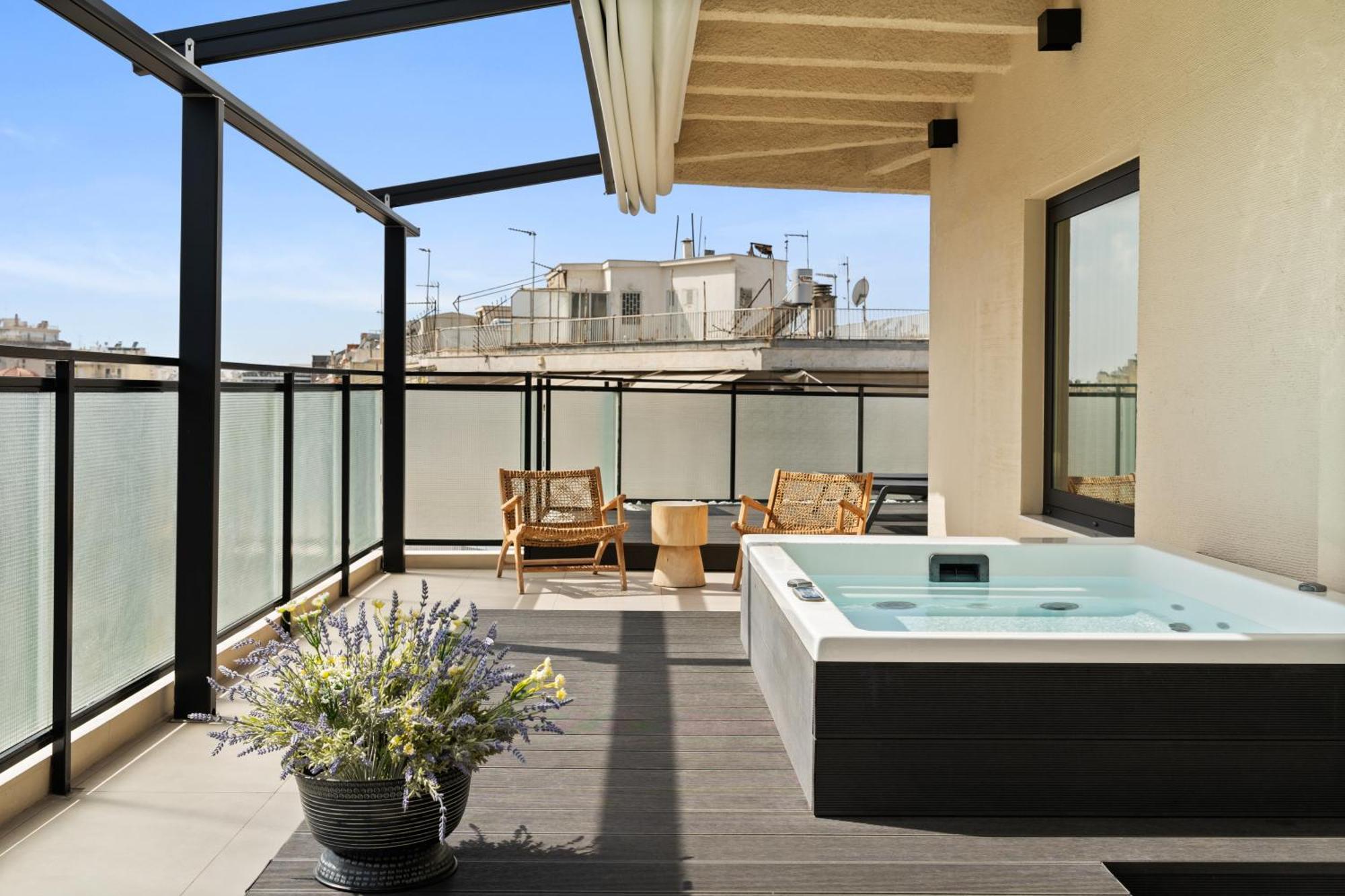 Acron 12 Penthouse Acropolis Suites Athen Exterior foto